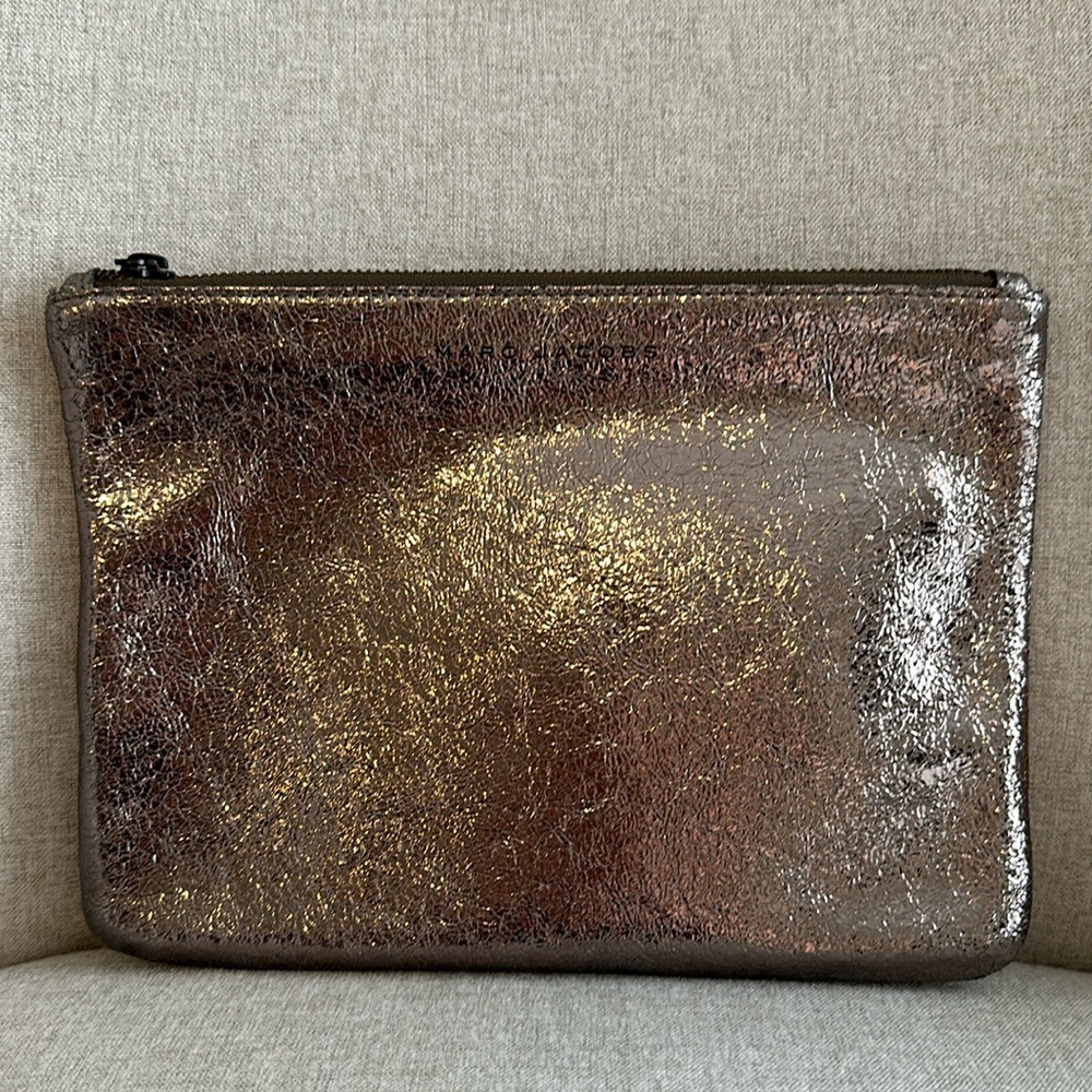 Marc Jacob’s metallic clutch